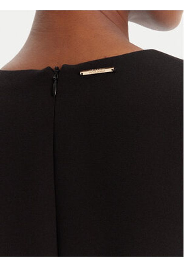 Just Cavalli Sukienka koktajlowa 79PAO918 Czarny Regular Fit. Kolor: czarny. Materiał: syntetyk. Styl: wizytowy