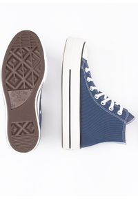 Converse - Trampki damskie CONVERSE CHUCK TAYLOR ALL STAR A03821C. Okazja: na co dzień, do pracy, na spacer. Kolor: niebieski. Model: Converse All Star. Sport: turystyka piesza #2