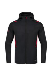 Bluza dresowa z kapturem Jako Challenge. Typ kołnierza: kaptur. Kolor: wielokolorowy, czarny, czerwony. Materiał: dresówka #1