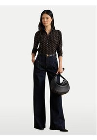 Lauren Ralph Lauren - LAUREN RALPH LAUREN Koszula 200P03717001 Granatowy Regular Fit. Kolor: niebieski. Materiał: syntetyk #4