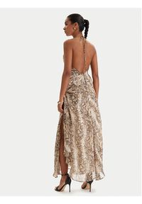 BARDOT - Bardot Sukienka koktajlowa Cyrel 59760DB6 Beżowy Regular Fit. Kolor: beżowy. Materiał: syntetyk. Styl: wizytowy #4