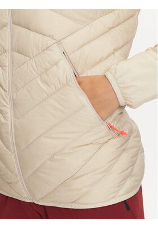 Salewa Kurtka puchowa Brenda 27884 Beżowy Regular Fit. Kolor: beżowy. Materiał: syntetyk