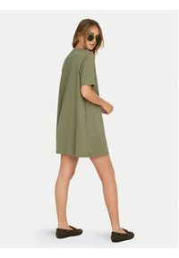 only - ONLY Sukienka codzienna Mara 15374631 Zielony Oversize. Okazja: na co dzień. Kolor: zielony. Materiał: bawełna. Typ sukienki: oversize, proste. Styl: casual #7