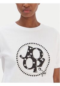 JOOP! T-Shirt Tammi 30100822 Biały Regular Fit. Kolor: biały. Materiał: bawełna #4