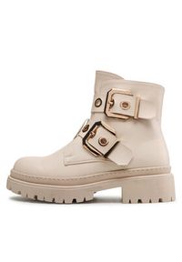 DeeZee Botki WS5680-14 Beżowy. Kolor: beżowy. Materiał: skóra #7