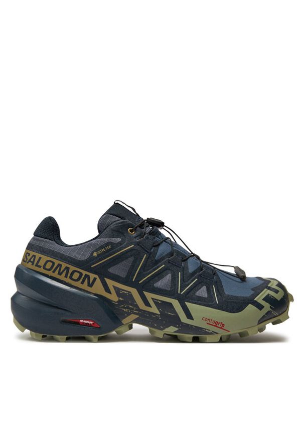 salomon - Salomon Buty do biegania Speedcross 6 Gore-Tex L47465500 Granatowy. Kolor: niebieski. Technologia: Gore-Tex. Model: Salomon Speedcross