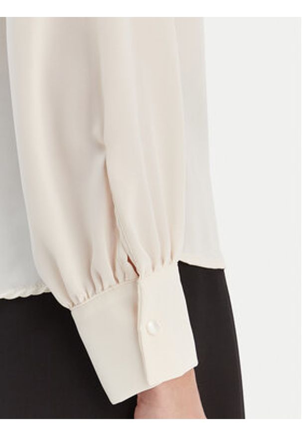 Rinascimento Koszula CFC0020157002 Écru Regular Fit. Kolor: kremowy. Materiał: syntetyk