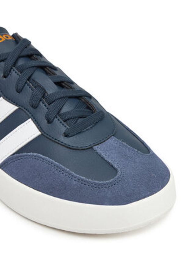 Adidas - adidas Sneakersy Barreda JI2310 Granatowy. Kolor: niebieski. Materiał: skóra