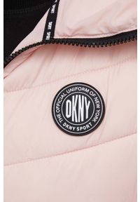 DKNY - Dkny bezrękawnik damski kolor różowy przejściowy. Kolor: różowy. Długość rękawa: bez rękawów #2