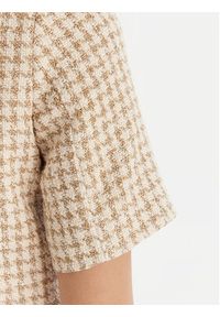 Morgan Bluzka 252-VENU.F Beżowy Regular Fit. Kolor: beżowy. Materiał: bawełna #3
