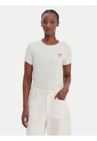 Guess T-Shirt W2YI44 J1314 Zielony Regular Fit. Kolor: zielony. Materiał: bawełna #1