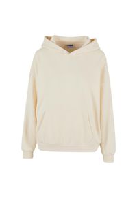 Damska bluza oversize z kapturem Urban Classics Light Terry. Typ kołnierza: kaptur. Kolor: biały #1