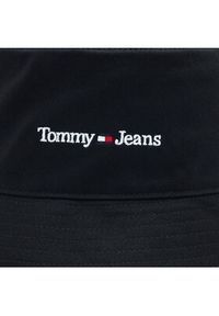 Tommy Jeans Kapelusz Sport Bucket AW0AW14989 Czarny. Kolor: czarny. Materiał: bawełna, materiał. Styl: sportowy