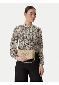 Love Moschino - LOVE MOSCHINO Torebka JC4111PP1OLC0129 Beżowy. Kolor: beżowy. Materiał: skórzane #1