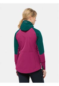 Jack Wolfskin Kurtka softshell Alpspitze Hoody 1307751 Zielony Regular Fit. Kolor: zielony. Materiał: syntetyk #6