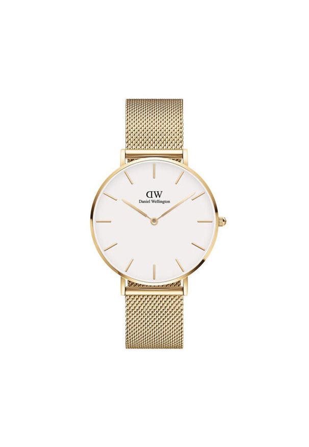 Daniel Wellington Zegarek Petite Yg Mesh DW00100346 Złoty. Kolor: złoty. Materiał: mesh