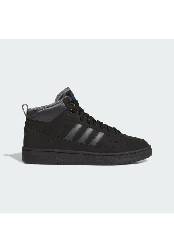Adidas - Buty Rapid Court Mid Winterized. Okazja: na co dzień. Kolor: czarny, niebieski, szary, wielokolorowy. Sport: koszykówka