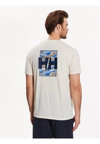 Helly Hansen T-Shirt Skog 63082 Écru Regular Fit. Materiał: syntetyk #4