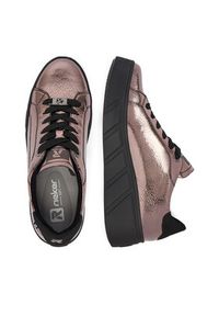 Rieker Sneakersy CEO-W2601-91 Brązowy. Kolor: brązowy. Materiał: skóra, syntetyk #6