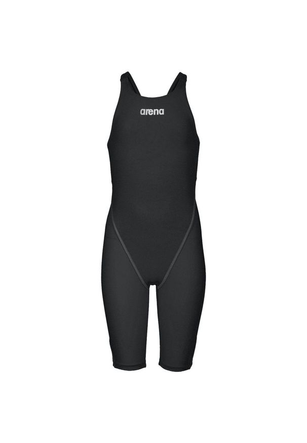 Strój startowy pływacki dla dziewczynek Arena Girls Junior Powerskin St 2.0. Kolor: czarny
