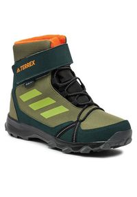 Adidas - adidas Trekkingi Terrex Snow Cf R.Rdy K GZ1178 Zielony. Kolor: zielony. Materiał: materiał #6