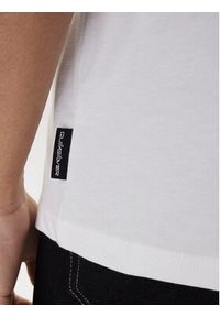 Quiksilver T-Shirt EQYZT07711 Biały Regular Fit. Kolor: biały. Materiał: bawełna #5