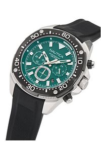 Nautica Zegarek Bluesail Chronograph NAPBSF405 Czarny. Kolor: czarny