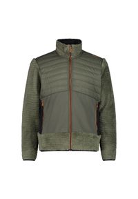 Bluza męska turystyczna CMP 34P1717. Okazja: na co dzień. Kolor: zielony. Styl: casual, sportowy. Sport: turystyka piesza #1
