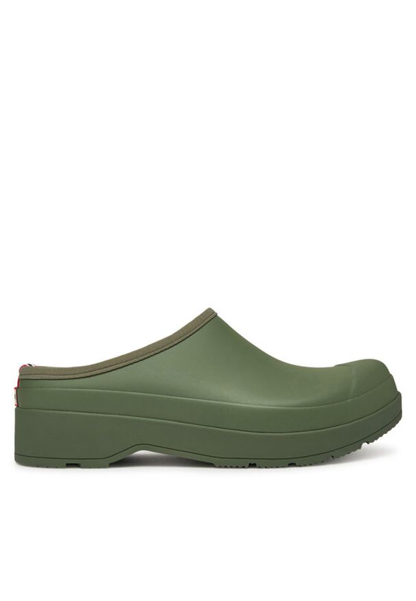 Hunter Kalosze Play Clog MFF9052RMA Zielony. Kolor: zielony. Materiał: syntetyk
