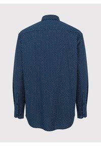 PAKO LORENTE – Granatowa koszula o prostym kroju we wzór paisley P24SF-1X-029-G-R - Pako Lorente. Kolor: niebieski. Długość rękawa: długi rękaw. Długość: długie. Wzór: paisley #5