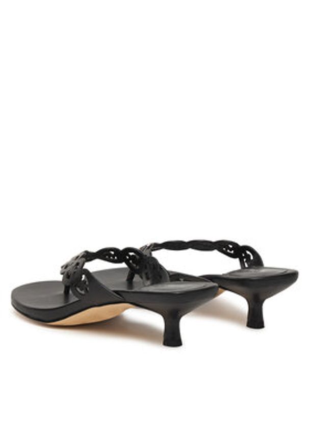 MICHAEL Michael Kors Japonki Janie Mid Thong 40S6JNMS1L Czarny. Kolor: czarny. Materiał: skóra