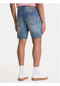 Guess Szorty jeansowe M6GDV2 D1095 Niebieski Regular Fit. Kolor: niebieski. Materiał: bawełna #5
