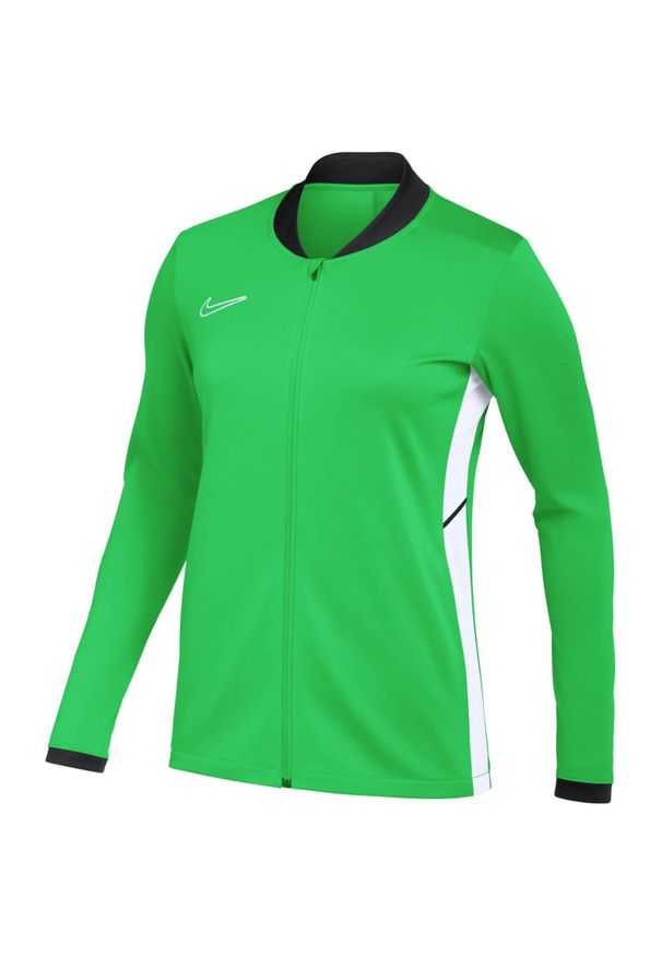 Nike - Męska Kurtka Dresowa DriFit Academy 25 FZ9824. Kolor: wielokolorowy, czarny, zielony. Materiał: dresówka