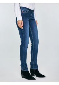 Big-Star - Jeansy damskie niebieskie Katrina 359. Okazja: na co dzień. Stan: obniżony. Kolor: niebieski. Styl: casual, klasyczny #2