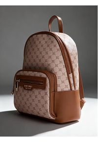 Nine West Plecak CEO-OLIVIA-I-B24334 Brązowy. Kolor: brązowy. Materiał: materiał #3