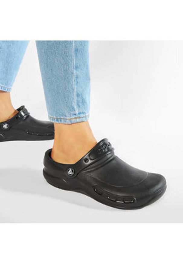 Crocs Klapki Bistro 10075 Czarny. Kolor: czarny