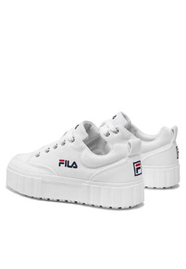 Fila Sneakersy Sandblast C FFW0062.10004 Biały. Kolor: biały. Materiał: materiał