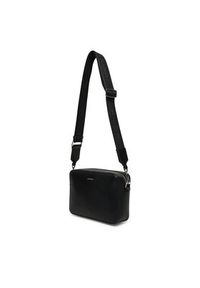 Calvin Klein Torebka Ck Must Small Camera Bag LV04F3097G Czarny. Kolor: czarny. Materiał: skórzane