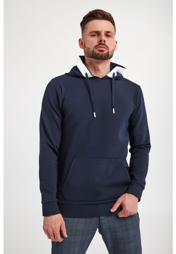 Bluza JOOP!. Typ kołnierza: kaptur. Wzór: haft
