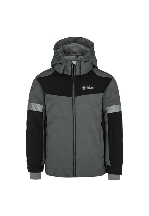 Chłopięca kurtka narciarska Kilpi TEDDY-JB. Kolor: czarny. Sezon: zima. Sport: narciarstwo