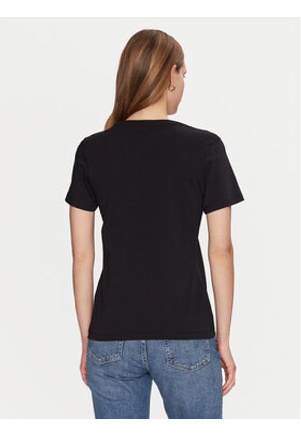 JOOP! T-Shirt 30042942 Czarny Slim Fit. Kolor: czarny. Materiał: bawełna