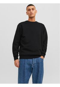 Jack & Jones Bluza Bradley 12249341 Czarny Relaxed Fit. Kolor: czarny. Materiał: syntetyk, bawełna