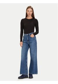 Tommy Jeans Bluzka DW0DW21568 Czarny Slim Fit. Kolor: czarny #3