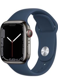 APPLE - Smartwatch Apple Watch 7 GPS + Cellular 41mm Niebieski (MKJ13WB/A). Rodzaj zegarka: smartwatch. Kolor: niebieski