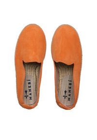 Manebi Espadryle Double Sole Espadrilles R 3.8 D0 Pomarańczowy. Kolor: pomarańczowy. Materiał: skóra, zamsz #2