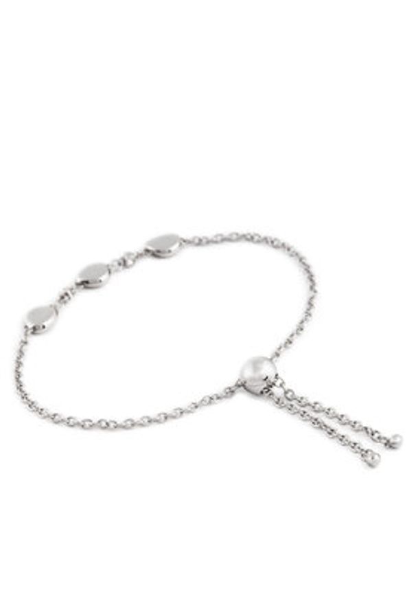 Calvin Klein Bransoletka 35000217 Srebrny. Materiał: metalowe. Kolor: srebrny