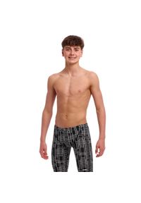 FUNKY TRUNKS - Kąpielówki jammery na basen chłopięce Funky Trunks Up The Ladder. Kolor: szary #1