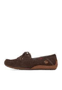Beverly Hills Polo Club Mokasyny EO-WB-VIESTE-16 Brązowy. Kolor: brązowy. Materiał: skóra, zamsz #7