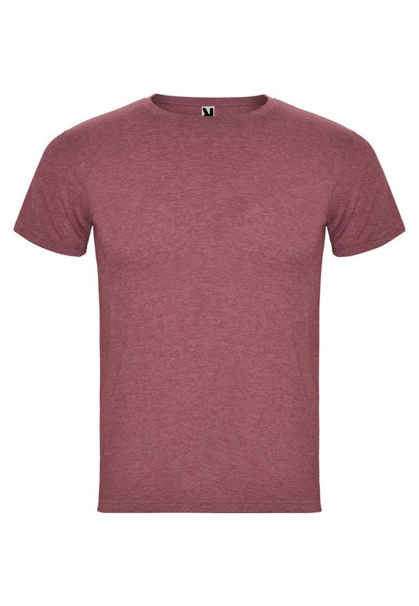 ROLY - Męska Koszulka Z Krótkim Rękawem Fox Heather. Kolor: czerwony. Długość rękawa: krótki rękaw. Długość: krótkie. Sport: turystyka piesza