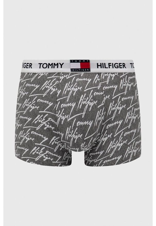 TOMMY HILFIGER - Tommy Hilfiger Bokserki męskie kolor szary. Kolor: szary. Materiał: bawełna